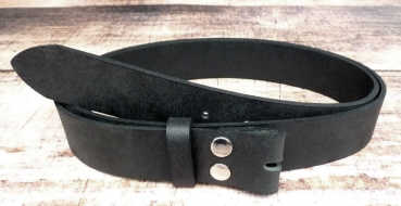 Ledergürtel schwarz Damen Herren