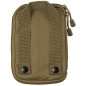 Preview: Gürteltasche "MOLLE", coyote tan Rückseite