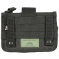 Preview: Universaltasche "MOLLE" schwarz von hintenE",schwarz Rückseite