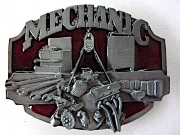 Buckle Gürtelschnalle Gürtelschliesse  Mechaniker