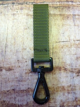 Dangler Gürtelschlaufe  Koppelschlaufe mit  Karabiner