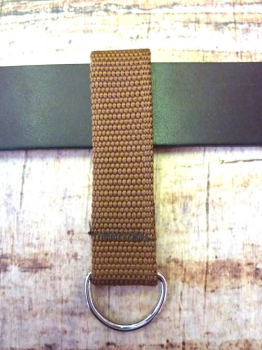 Dangler Gürtelschlaufe  Koppelschlaufe mit  D-Ring