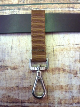 Dangler Gürtelschlaufe  Koppelschlaufe mit  Karabiner
