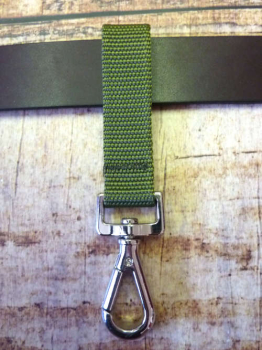 Dangler Gürtelschlaufe  Koppelschlaufe mit  Karabiner
