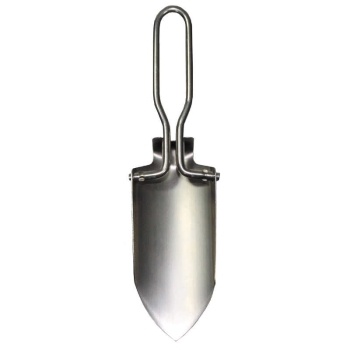 Edelstahl Mini Schaufel, klappbar