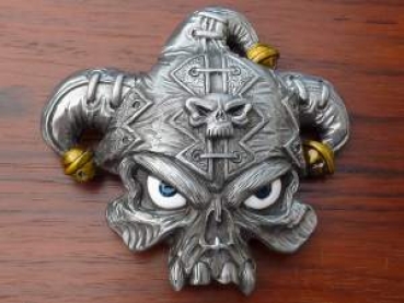 Buckle Gürtelschnalle Harlekin