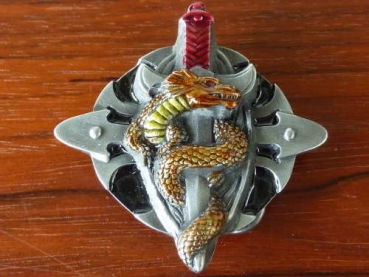 Buckle Gürtelschnalle Drachen