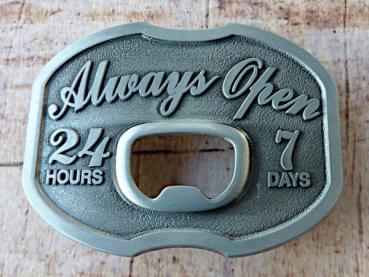 Buckle Gürtelschnalle Flaschenöffner  
