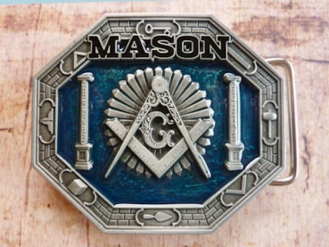 Buckle Gürtelschnalle Freimaurer