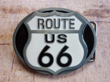 Buckle Gürtelschnalle Route 66