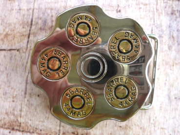 Buckle Gürtelschnalle Revolver Trommel