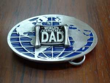 Buckle Gürtelschnalle "World`s greatest Dad"