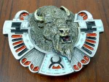 Buckle  Bison