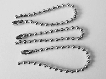 3er Pack Kugelkettenanhänger