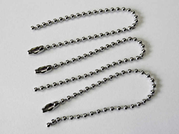 3er Pack Kugelkettenanhänger