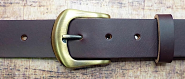 Preview: Gürtelschnalle/Schliesse 35mm am Gürtel