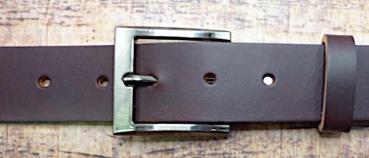 Preview: Gürtelschnalle/Schliesse 35mm am Gürtel