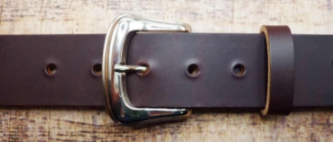 Gürtelschnalle silberfarben 40mm