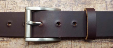 Gürtelschnalle silberfaarben 40mm
