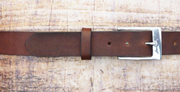 Spezial Rindsledergürtel braun