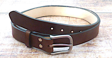 Spezial Rindsledergürtel braun