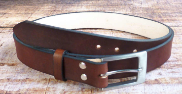 Spezial Rindsledergürtel braun
