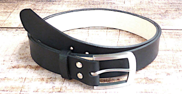 Spezial Rindsledergürtel schwarz