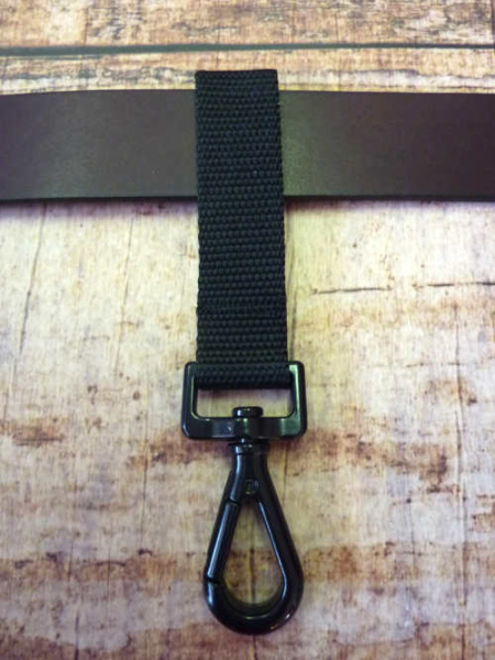 Dangler Gürtelschlaufe  Koppelschlaufe mit  Karabiner