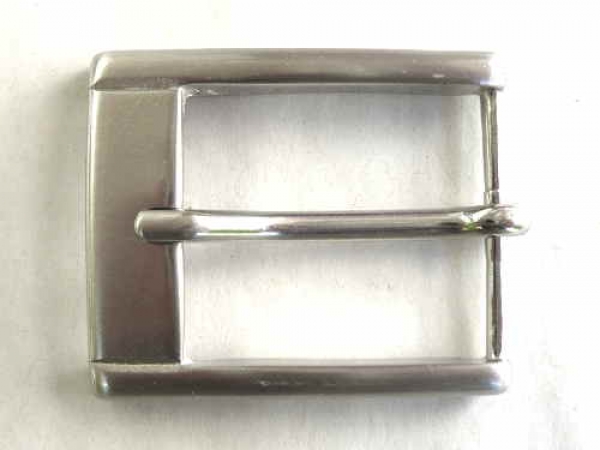 Gürtelschnalle/Gürtelschliesse Ersatzschnalle silberfarben 30mm