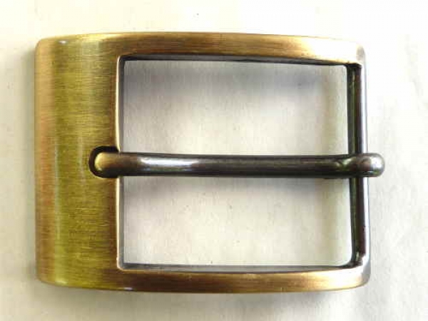 Gürtelschnalle/Schliesse messingfarben 30mm