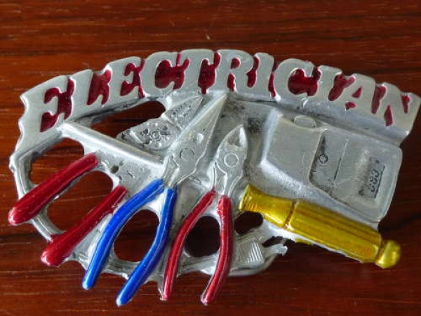 Buckle/Schliesse Berufe  Elektriker