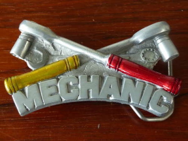 Buckle/Schliesse Berufe Mechaniker