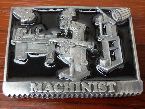Buckle Berufe Maschinist