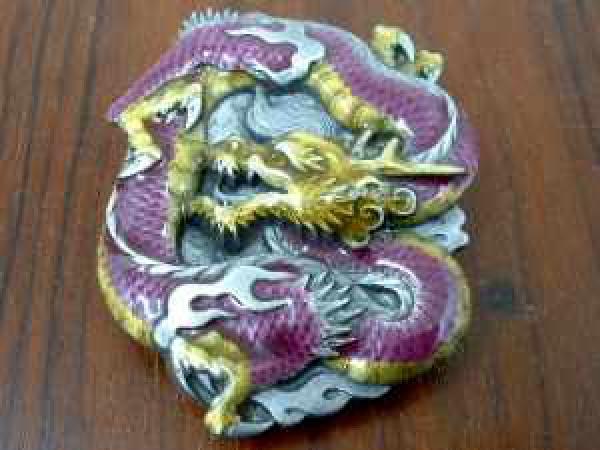 Buckle Gürtelschnalle Drache