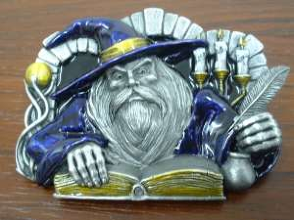 Buckle Gürtelschnalle Zauber Merlin