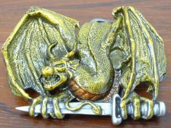 Buckle Gürtelschnalle Drache