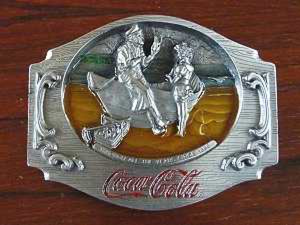 Buckle Gürtelschnalle Coca Cola