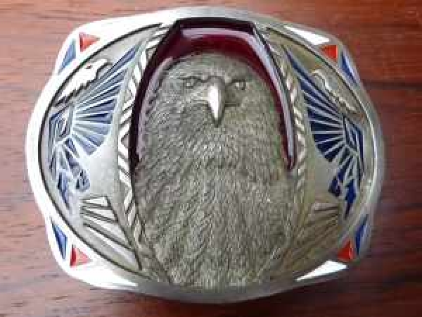 Buckle  Gürtelschnalle Adler