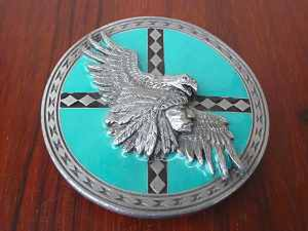 Buckle Gürtelschnalle  fliegender Adler