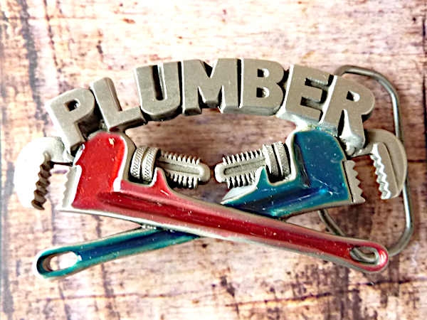 Buckle Gürtelschnalle Klempner