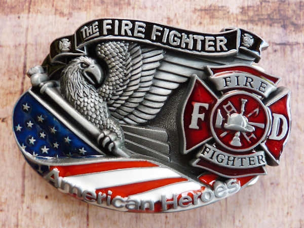 Buckle Gürtelschnalle Feuerwehr