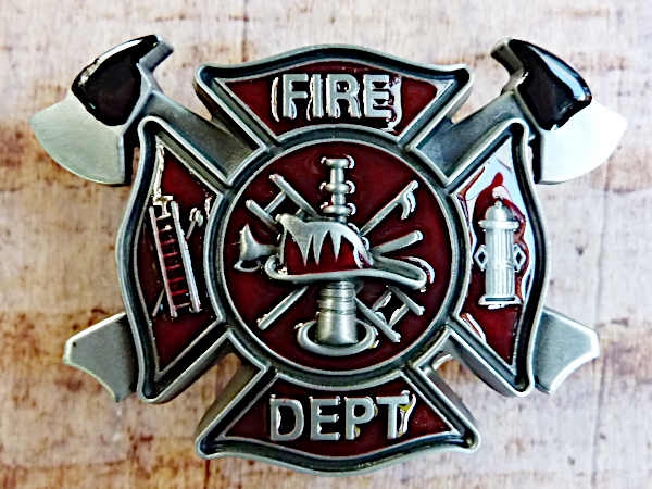 Buckle Gürtelschnalle Feuerwehr