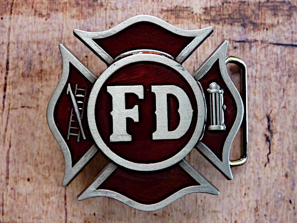 Buckle Gürtelschnalle Feuerwehr