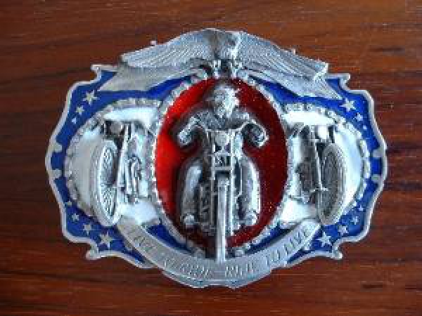 Buckle Gürtelschnalle Biker /  Live to Ride - Ride to Live