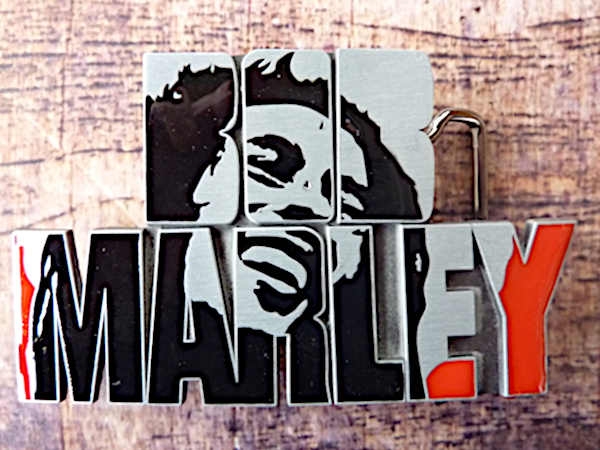 Buckle Gürtelschnalle Bob Marley