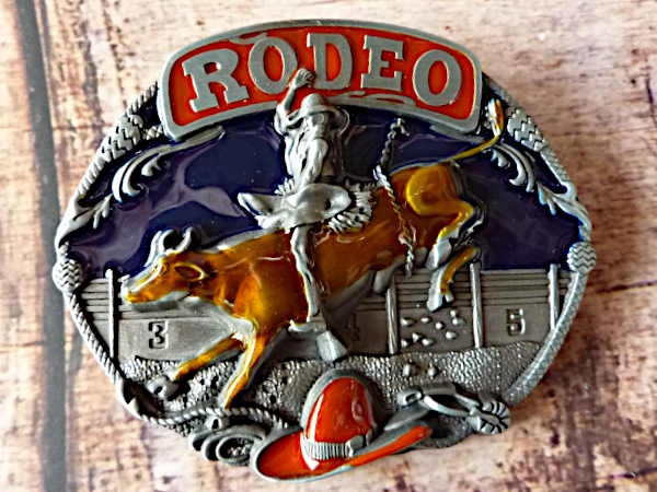 Buckle Gürtelschnalle Rodeo