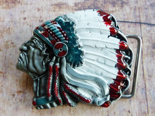 Buckle Indianer