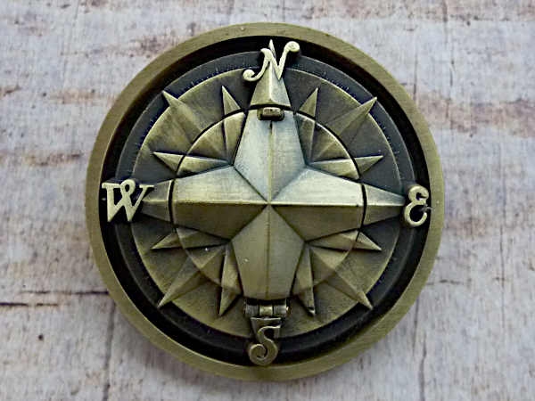 Buckle NautischerKompass Stern