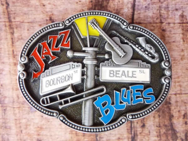Buckle Gürtelschnalle Jazz Blues