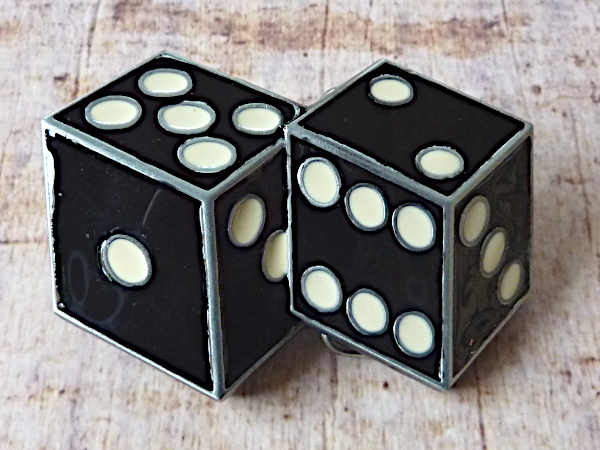 Buckle Gürtelschnalle Würfel